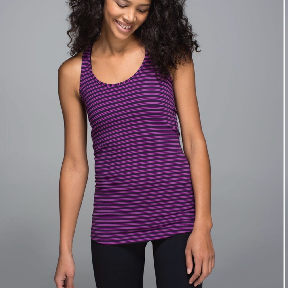 Lululemon Striped Cool Racerback